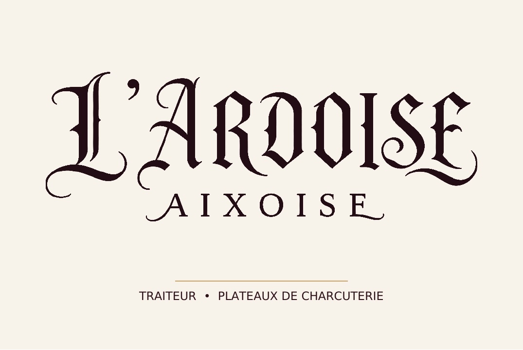 Logo L’Ardoise Aixoise — traiteur et plateaux de charcuterie